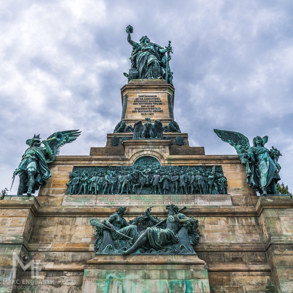 * Niederwalddenkmal * Es ist gerade viel los, mit den …