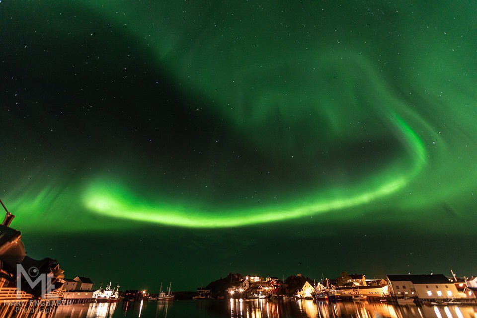 Nordlicht über Hamnøy Am Freitag geht es wieder auf die …