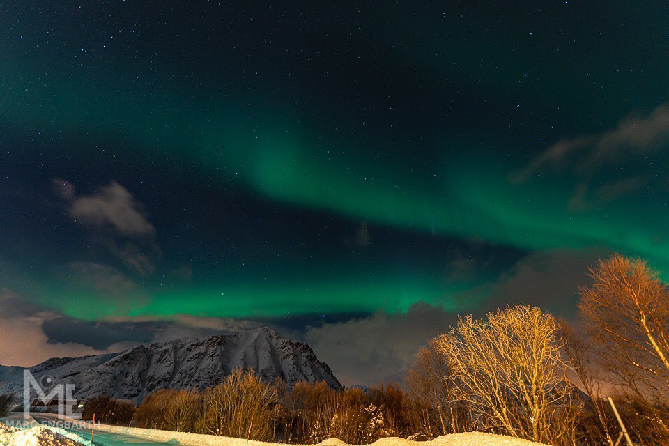 Aus der letzen Nacht, ein kleines schnelles Nordlicht …