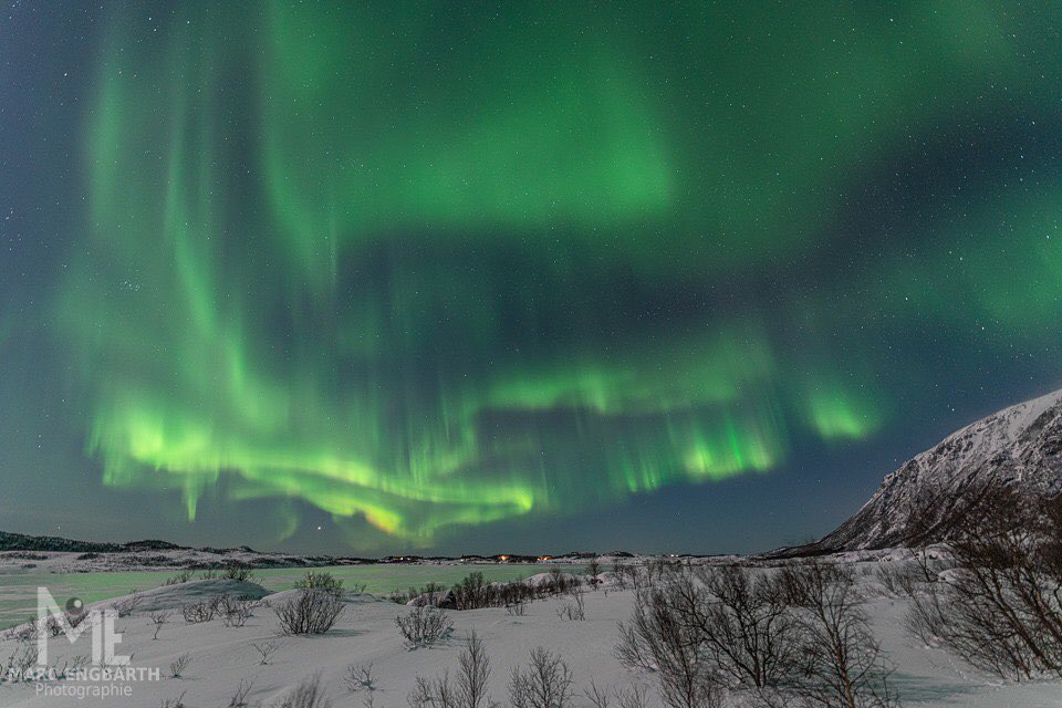Nordlicht • Gestern gab es dann wieder eine super Show …