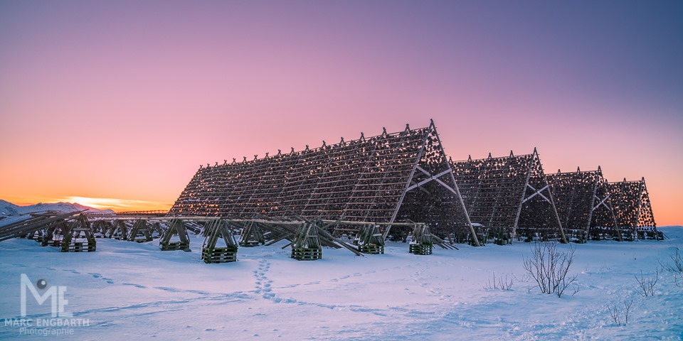 * Sonnenuntergang in Laukvik * Die Idee zu diesem Bild …