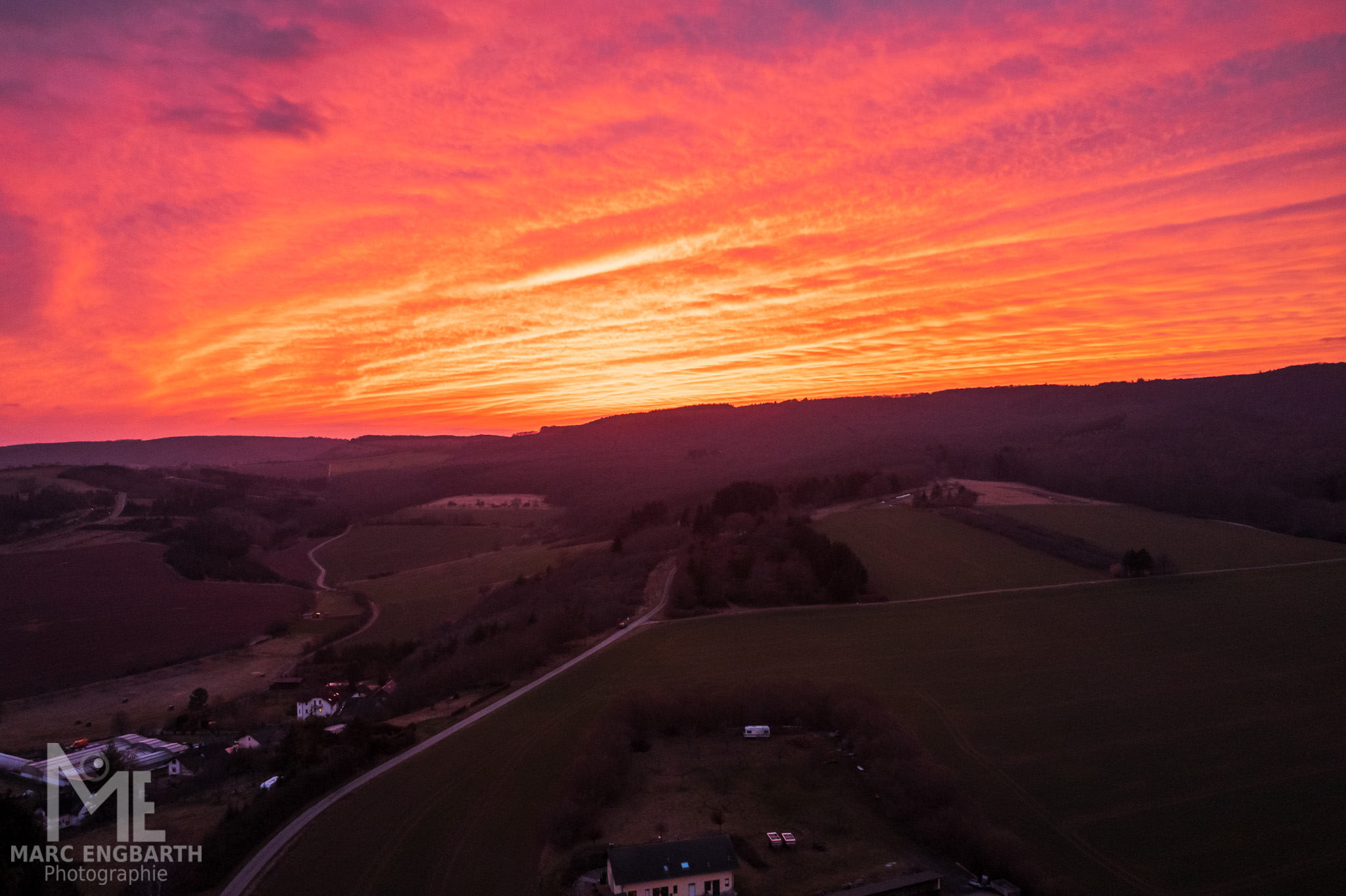 Sonnenuntergang Mit dem letzten Rest Akku noch schnell …