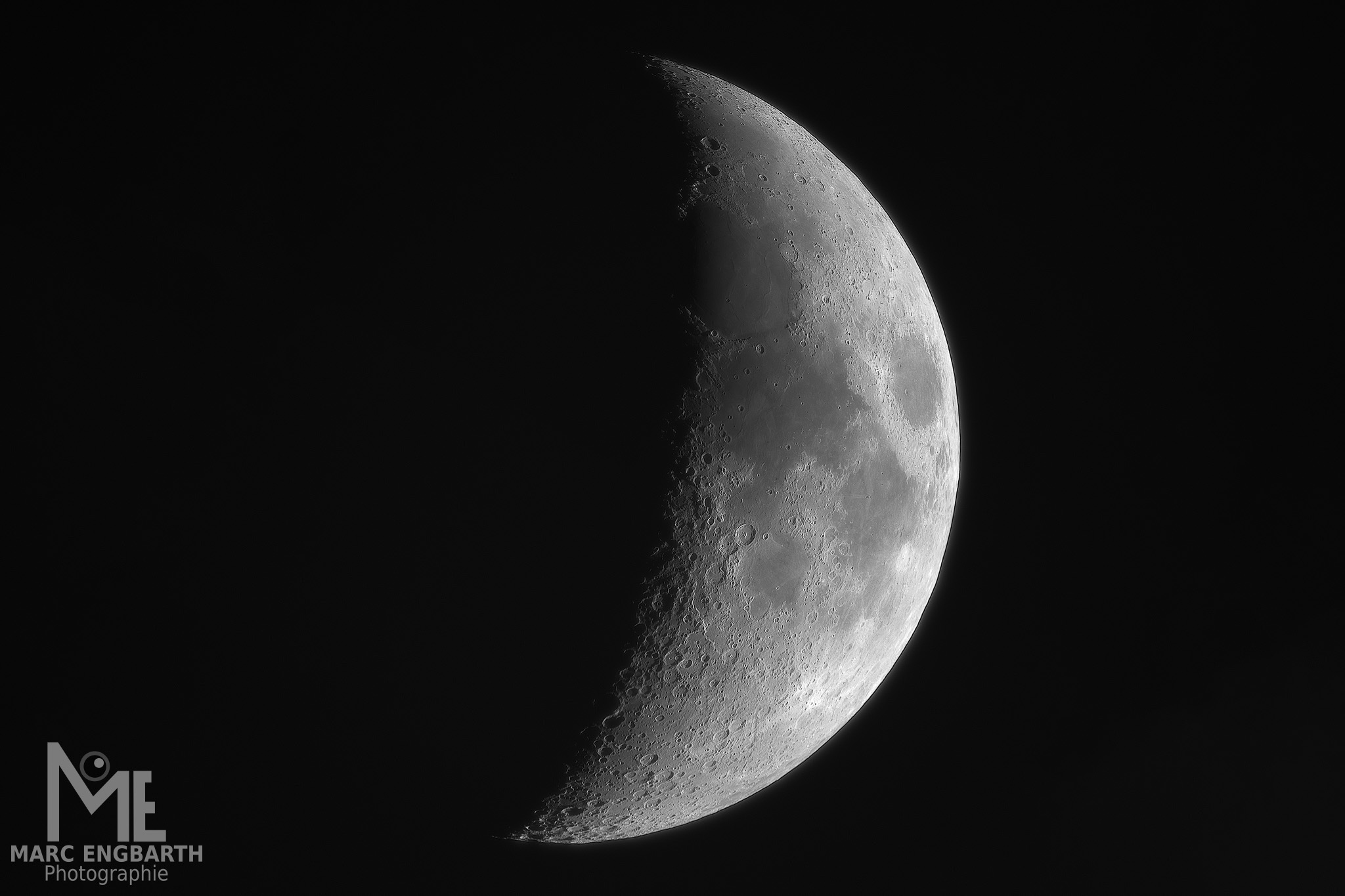 Wieder ein Mondfoto, dieses Mal aber mit meinem neuen …
