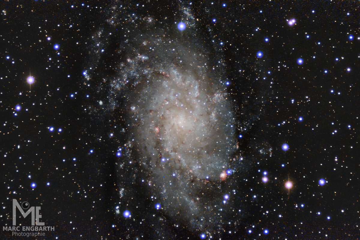Ein erstes Deep-Sky-Foto mit dem neuen Equipment …