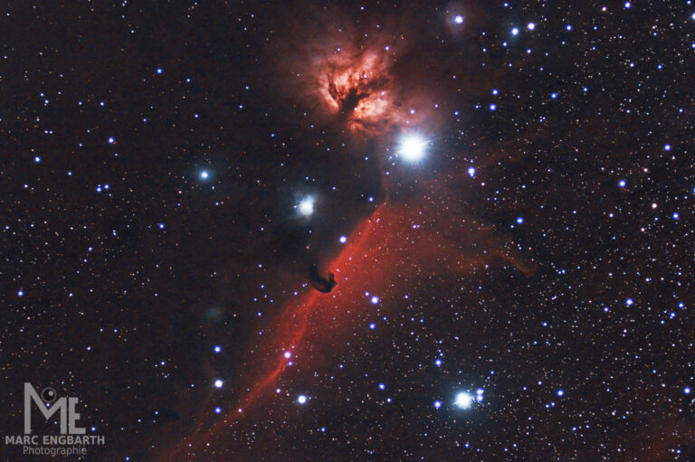 Im Sternbild Orion gibt es viel zu entdecken, ein …