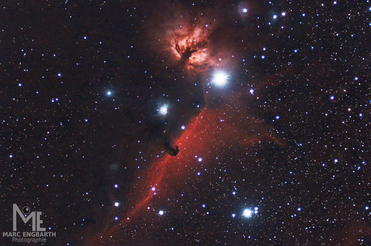 Im Sternbild Orion gibt es viel zu entdecken, ein …